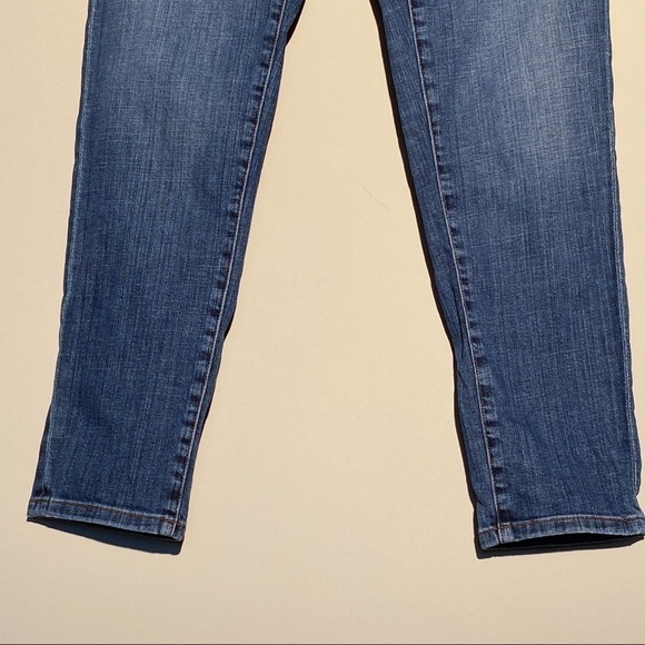 Eileen Fisher Straight Leg Organic Cotton Stretch Jeans, size 8 - Picture 5 of 10